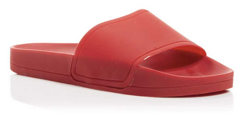 red platform slides