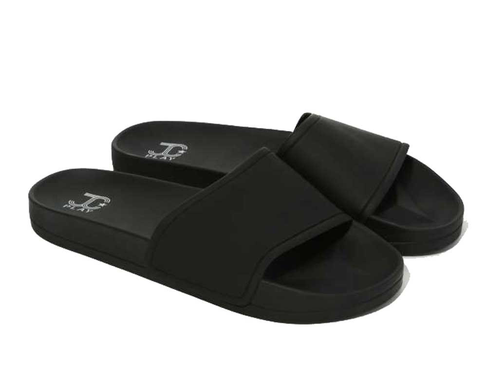 platform slides shoes