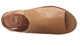 Top View:  Women's Shoes, Women's Flat Sandal, Musse and cloud Ciara, Leather, 1" heel, Color: Cue