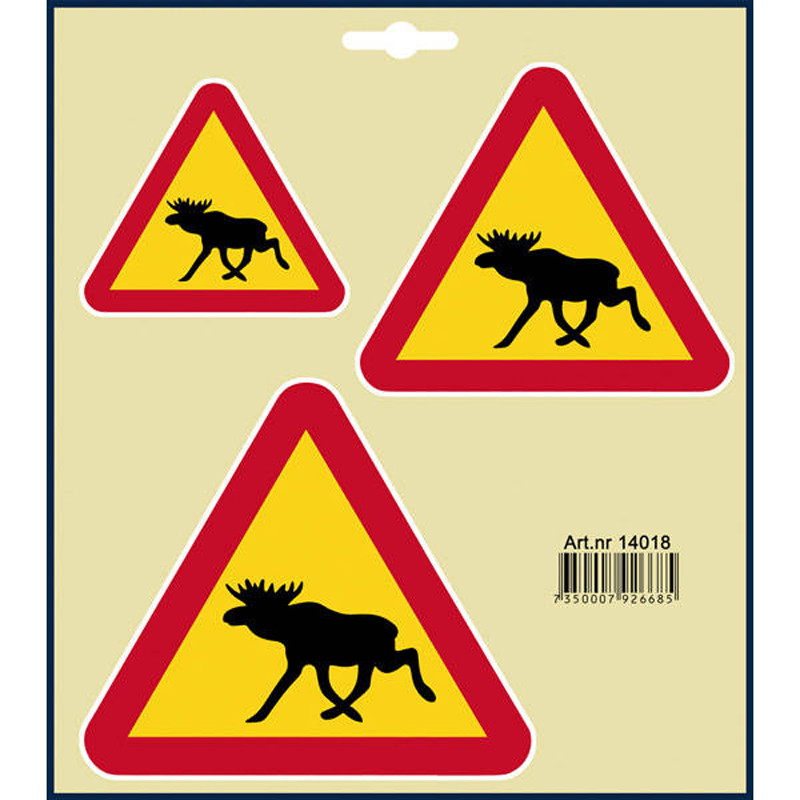 Moose Decals - Stickers | ScandinavianShoppe