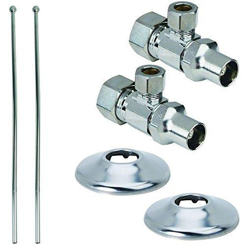 T & S BRASS SCR1920AX C BrassCraft Faucet Kit 1/2" Nom Comp x 3/8" O.D