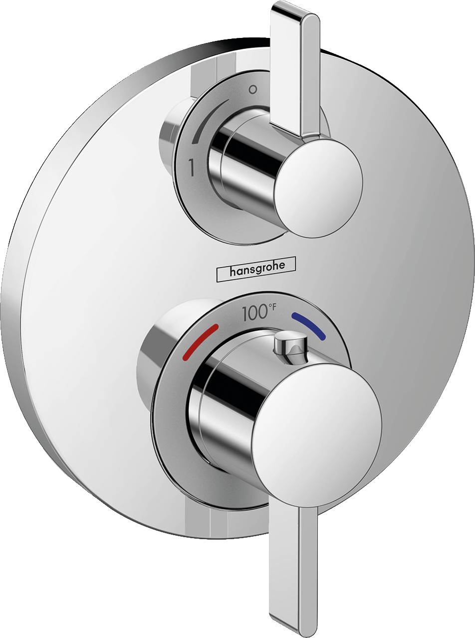 Hansgrohe Ecostat S Thermostatic Trim with Volume Control 15757001