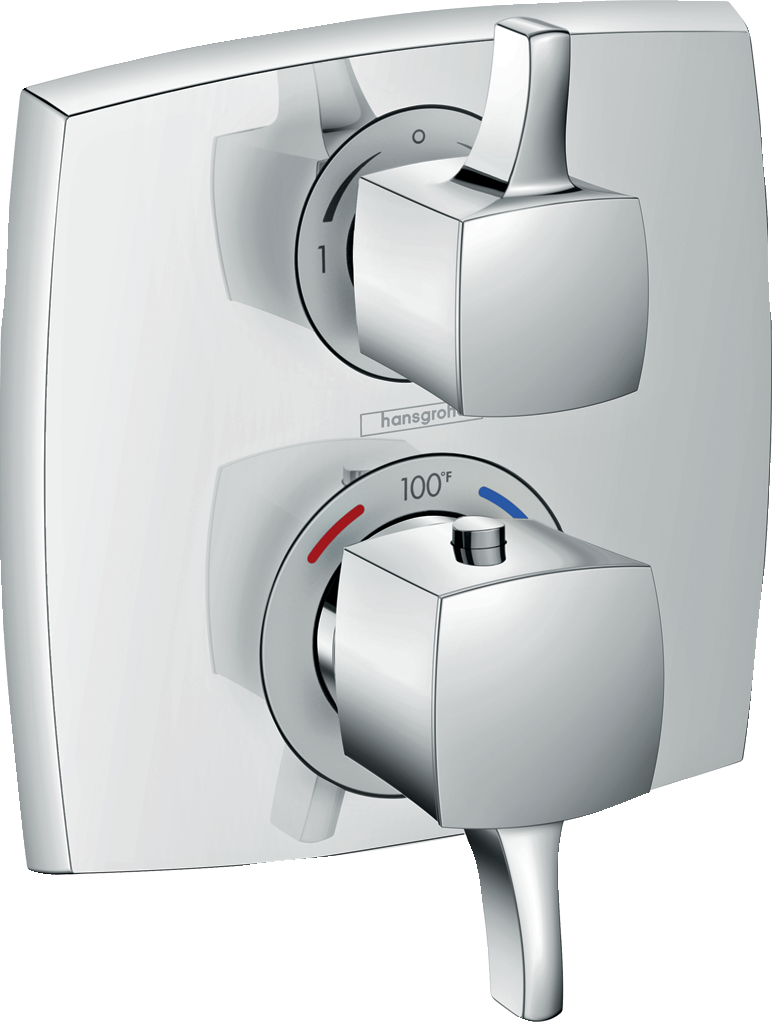 Hansgrohe Ecostat Classic Thermostatic Trim with Volume Control and