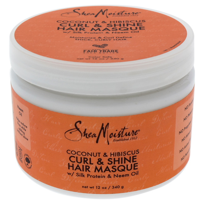 Shea Moisture Curl And Shine Hair Masque Review Shea Moisture I0084441 Coconut and Hibiscus Curl and Shine Hair Masque