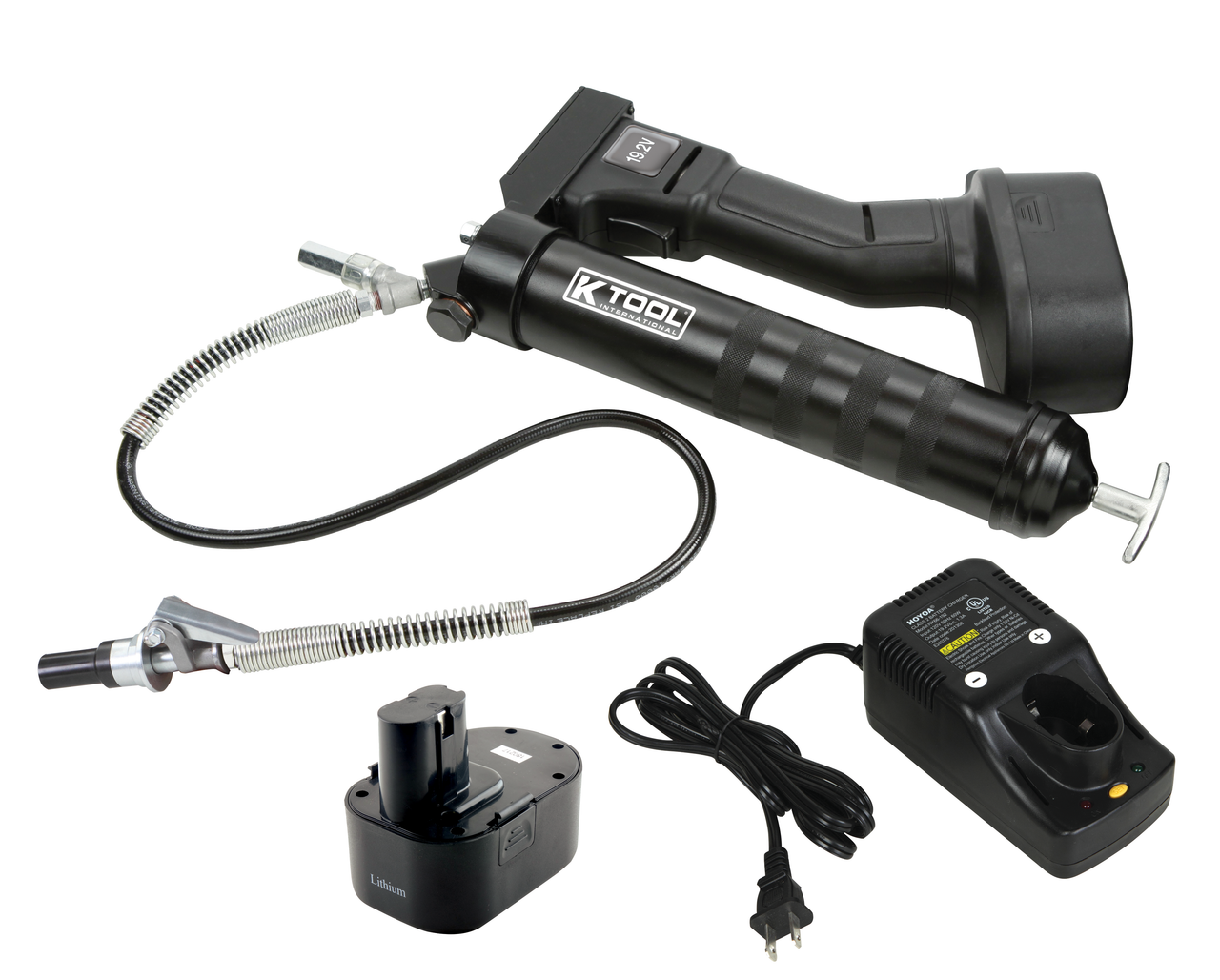 Battery Powered 19.2V Cordless Grease Gun 3Pack