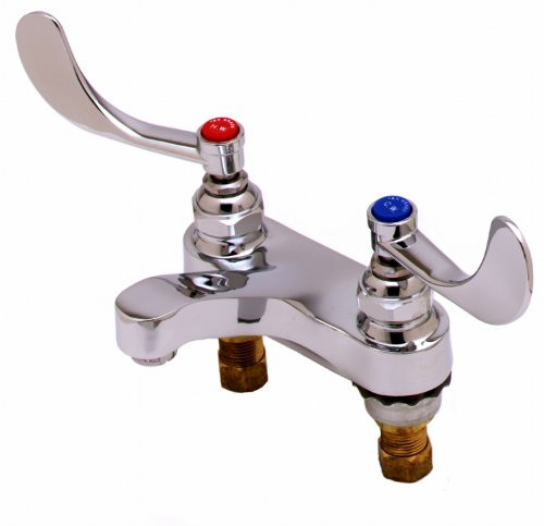 T S Brass Tb0890 Lavatory Faucet 4 Deck Mount Cast Spout 2 2