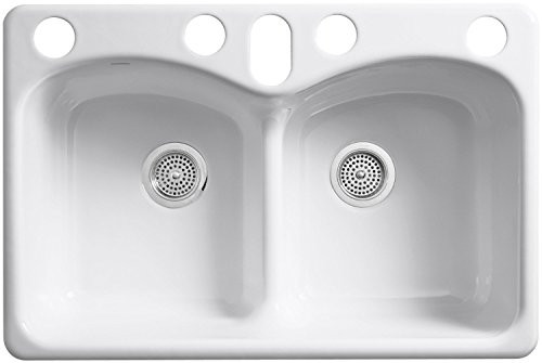 Kohler Langlade Smart Divide Undermount Kitchen Sink With