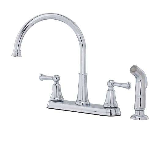 Pfister F 036 4snc Pfister Sonterra Two Handle Kitchen Faucet