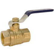 1-1//2 Female NPT Thread FIPT NIBCO T-585-70-66 Cast Bronze Ball Valve 1-1//2 Female NPT Thread Two-Piece Stainless Steel Trim Lever Handle FIPT