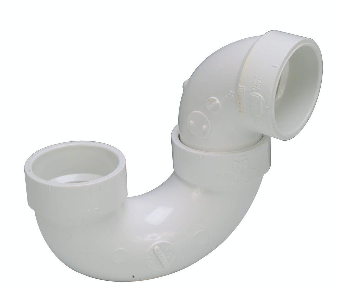 Mueller Industries 93202 DWV PVC PTRAP, 2 IN.