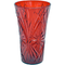 Viz Floral Supply 10" vase red