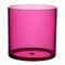 All Floral Plastic Cylinder 4"  Pink