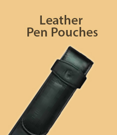 Leather Pen Pouches