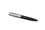 Parker 51 Black Ballpoint Pen - Black Resin Chrome Trim