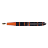 Diplomat Elox Ring Black/Orange Fountain Pen