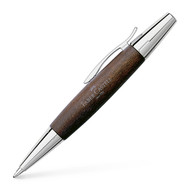 Emotion Wooden Dark Brown and Chrome Ball Pen