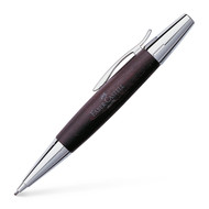 Emotion Dark Wood Brown and Chrome Pencil