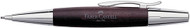 Emotion Wooden Dark Brown and Chrome Pencil