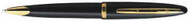 Waterman Carene Black Lacquer and Gold Trim Ball Pen
