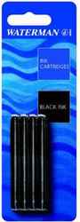 Waterman Black Fountain Pen Cartridges