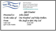 $150 Gift Voucher from The Pen Place