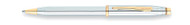 Cross Century 2 Medalist (Silver with Gold Trim) Ball Pen