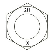 Heavy Hex Nut A 194 Grade 2H Nut Marking