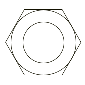 Heavy Hex Nut Grade A Nut Marking