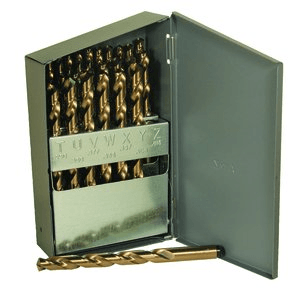 Norseman 68380 | 26pc Cobalt Heavy Duty Jobber Drill Bit Set