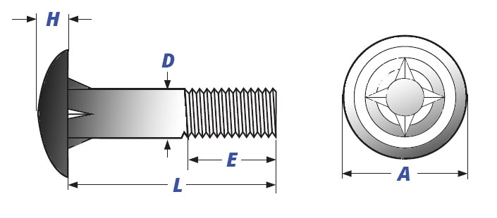 Timber Bolts Drawing