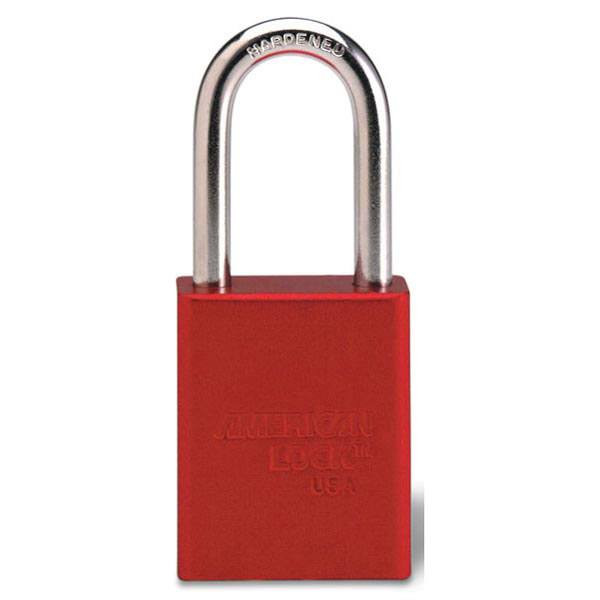 American Lock® 1100 Series Anodized Aluminum Safety Padlock, 1 1/2
