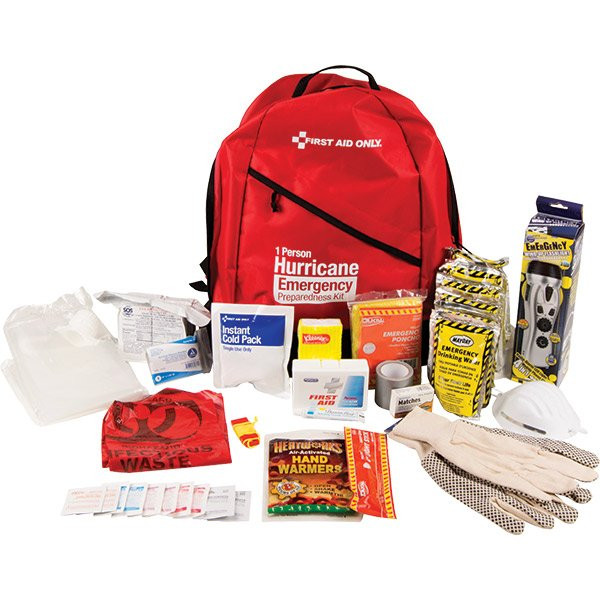1Person Hurricane Emergency Preparedness Kit AFT Fasteners