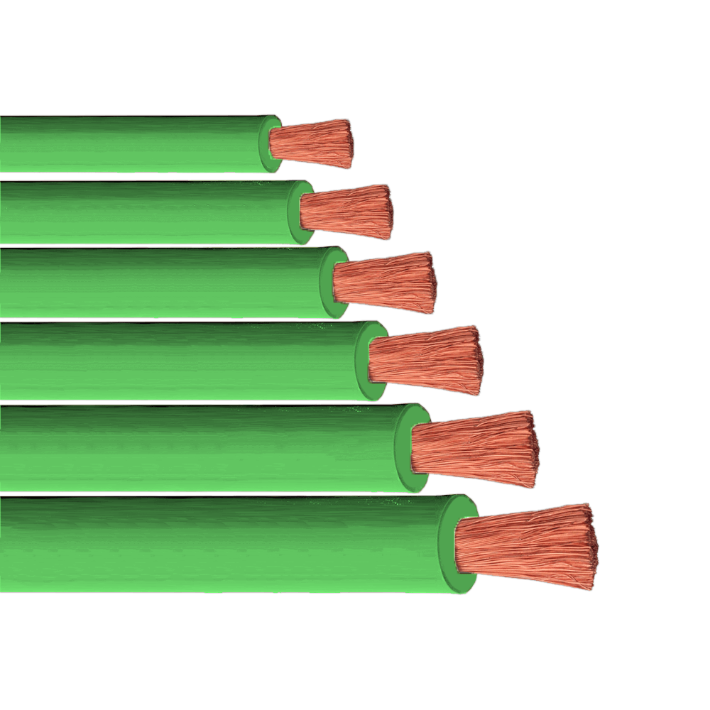 2/0 Green Welding Cable 500Ft Reel AFT Fasteners