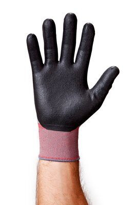 3m Comfort Grip Glove Cgm Gu General Use Foamed Nitrile Palm Provides Excellent Grip Even In Wet Or Oily Conditions Size Medium 6 Pairs Aft Fasteners