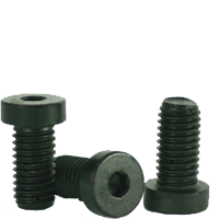 M4 x 6mm Low Head Socket Caps Screws  DIN 7984 10.9 Alloy Steel with Black Oxide