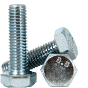 M12 x 80mm HIGH TENSILE SET SCREWS HEXAGON BOLTS GRADE 8.8 ZINC PLATED CR3