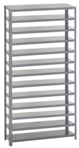 Steel Shelving - Rack Only - 12 x 36 x 75 (V1275-000)