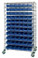VWR74-1248-101 SHELF BIN WIRE SHELVING SYSTEM - Blue