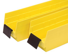 Extended Label Holder for Economy Shelf Bins