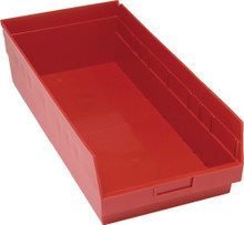 VQSB216 - Plastic Parts Bins - 24x11x16 - Red