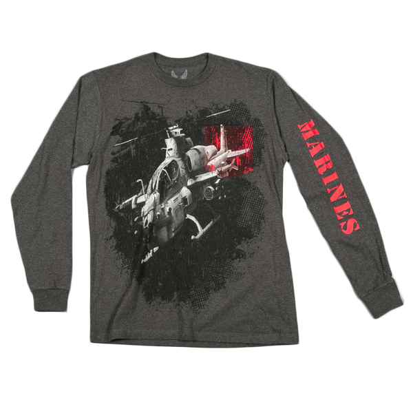 MADE IN USA Pocket L/S TShirt Marines