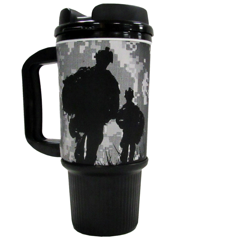 MADE IN USA Travel Mugs Army