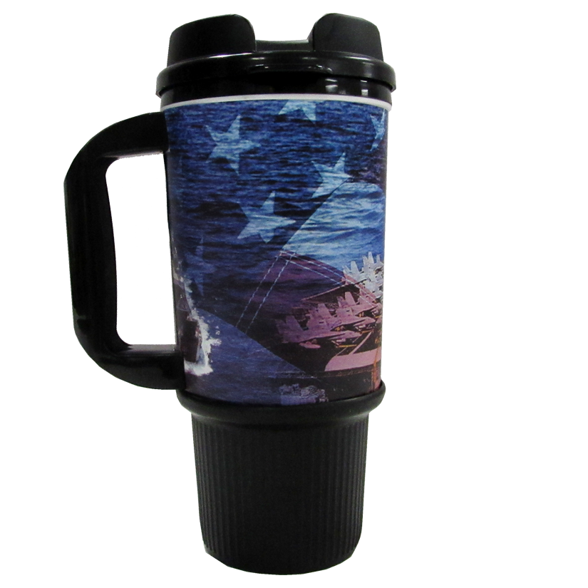 MADE IN USA Travel Mugs Navy
