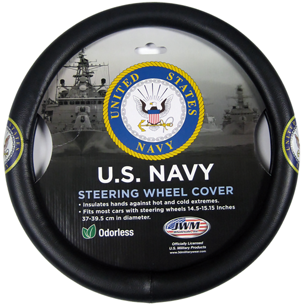 Officially Licensed US Navy Steering Wheel Cover