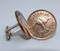 1964 birth year Australian-Halfpenny-Coin-Cufflinks-460-545