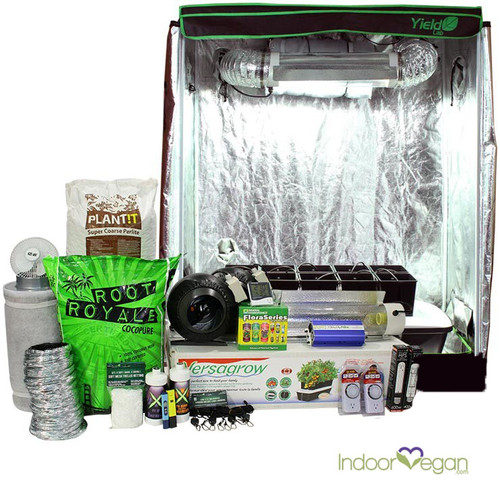 2x4ft HID Hydro Complete Indoor Grow Tent System