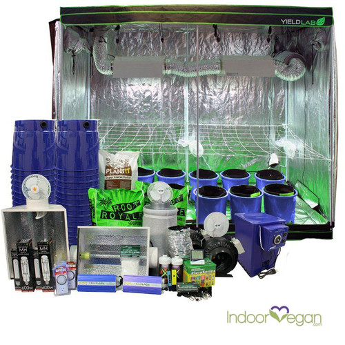 8x4ft HID Hydro Complete Indoor Grow Tent System