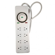 8 Outlet 120V Power Strip/Surge Protector with Timer