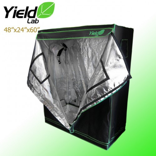 Yield Lab Grow Tent - 48"x24"x60" - FREE SHIPPING