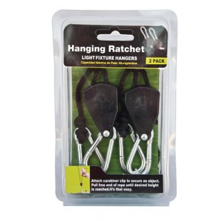 1/8 Inch Hanging Ratchet Light Hangers - 2 Pack